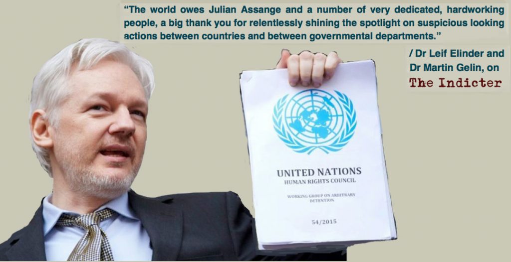 A trip down a 5-year long memory lane in relation to Mr Julian Assange and the UN ruling on his arbitrary detention.