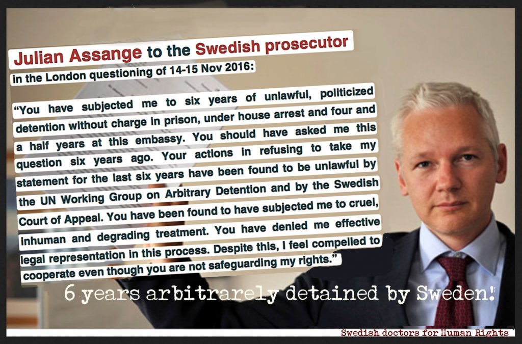 New Analysis Of Swedish Police Report Confirms Julian Assange’s Version ...