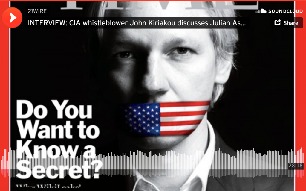 CIA whistleblower John Kiriakou discussed the Assange case with Sunday Wire host Patrick Henningsen
