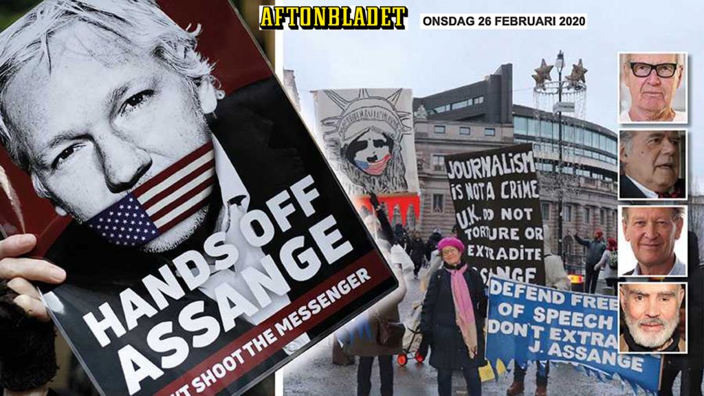 We Call The Government of Sweden To Swiftly Demand The Freedom Of Julian Assange