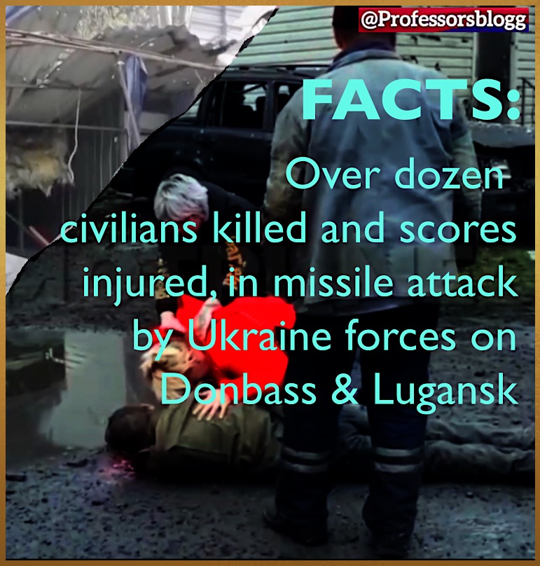 Ukrainian forces shelling on Donbass during Easter killed 15 civilians and injured 42